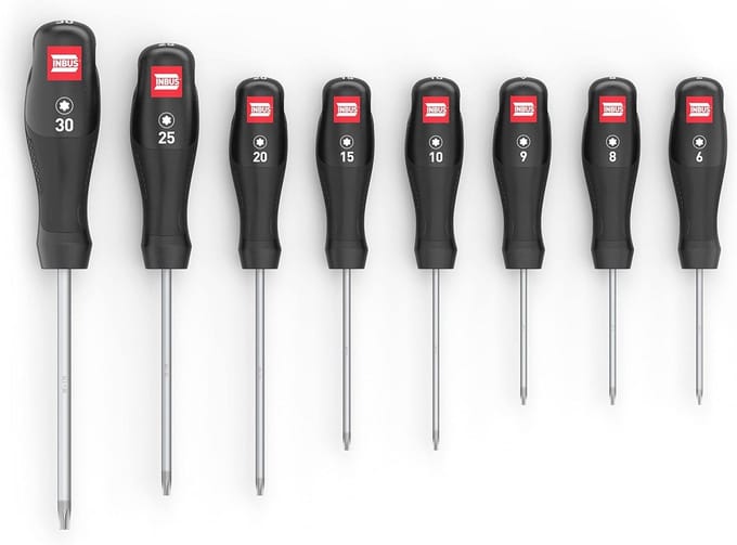 Schroevendraaier Set 8st met TORX en HybridTouch functie