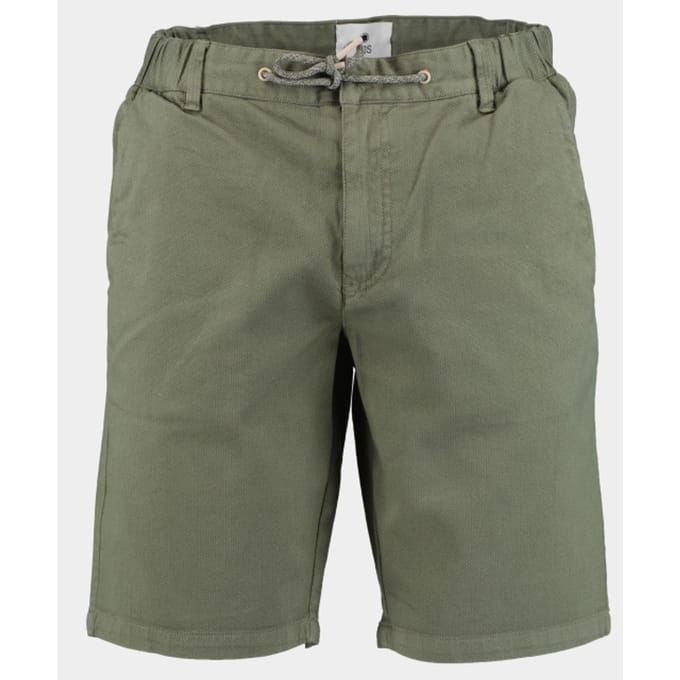 Bos Bright Blue Korte broek ferdinand structure chino sho 24109fe06bo/368 olive