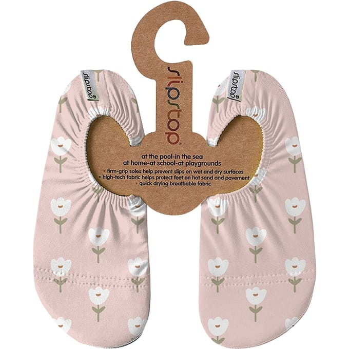 Slipstop antislip waterschoen Tulip pink - Maat M 27-29