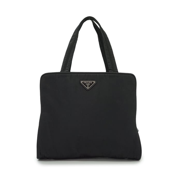 Prada stoffen handtas Tessuto