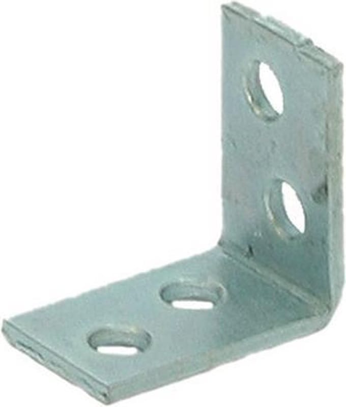 GB Stoelhoek elektrolytisch verzinkt 25mm 82401