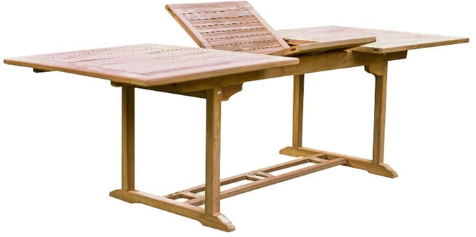 Livingfurn Tuintafel Evelien Teakhout Uitschuifbaar 180/240cm