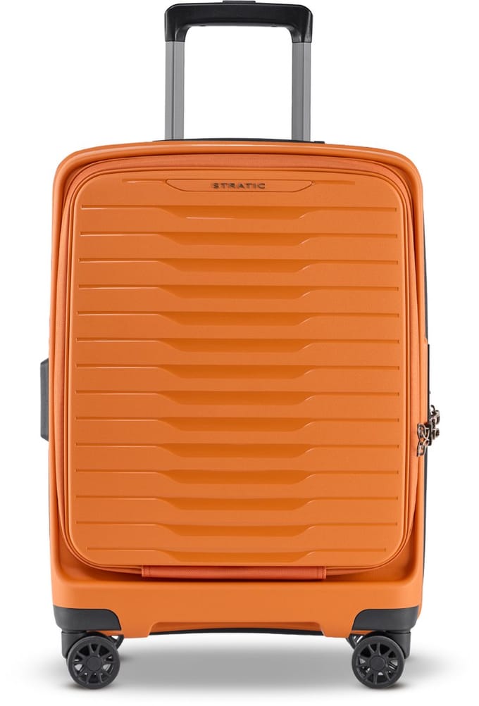 STRATIC Novium ML - handbagage koffer - 55 cm - voorvak - Rosso Clay