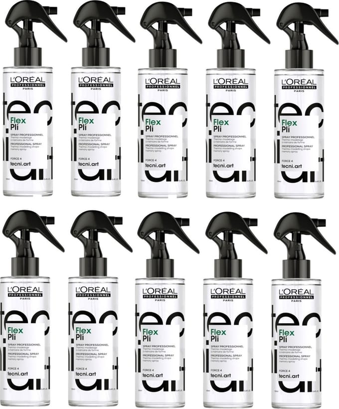 10x L'Oréal Professionnel Tecni.art Pli Shaper 190ml