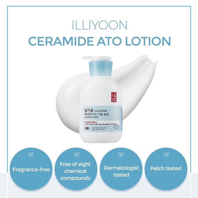 ILLIYOON - Ceramide Ato Lotion 2025 Version - 350ml