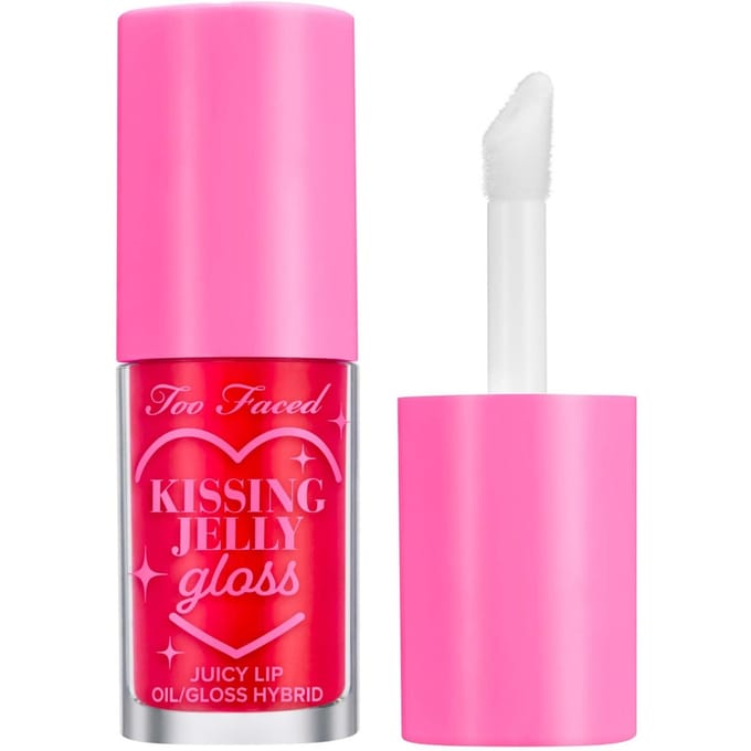 Too Faced Kissing Jelly Lip Oil Gloss 4.5ml - (Various Shades) - Cherry Pie