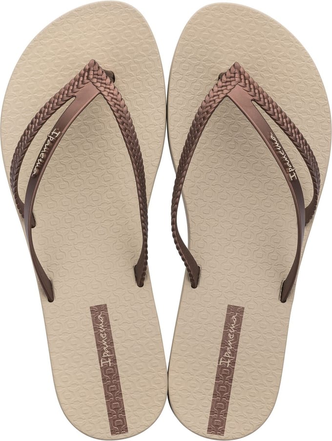 Ipanema Bossa Dames Slippers - Beige/Copper