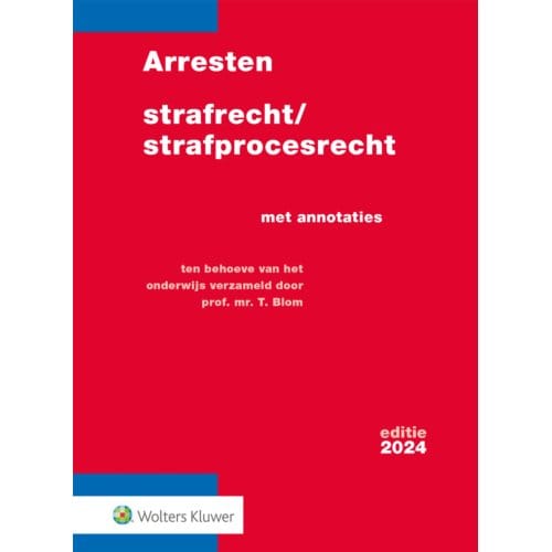 Arresten Strafrecht/Strafprocesrecht / 2024