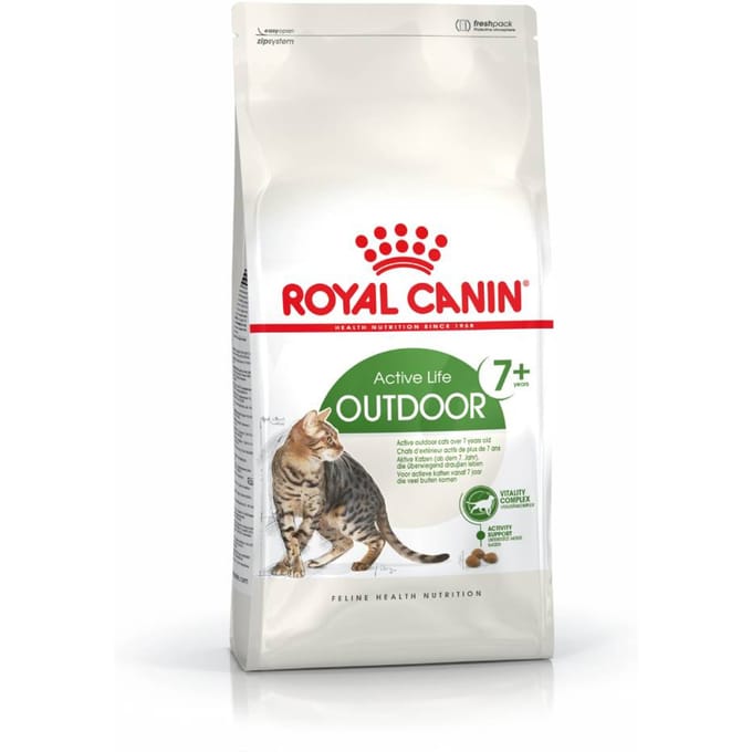 2 x 10 kg Active Life Outdoor 7+ Royal Canin Kattenvoer