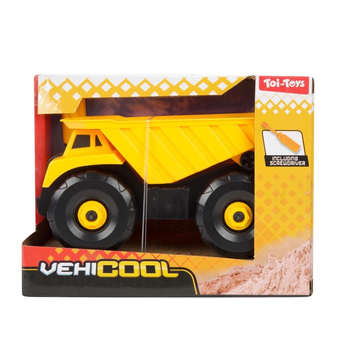 Vehicool bouwvoertuig met schroevendraaier doe het zelf 3 assorti