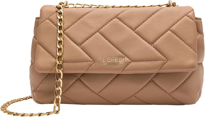 L.CREDI Malinda Schoudertas 23 cm - Dames - blush