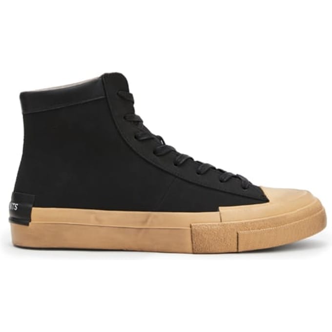 AllSaints Smith High Top Black Size: 43 | Sneakers Outlet | Heren | Zwart