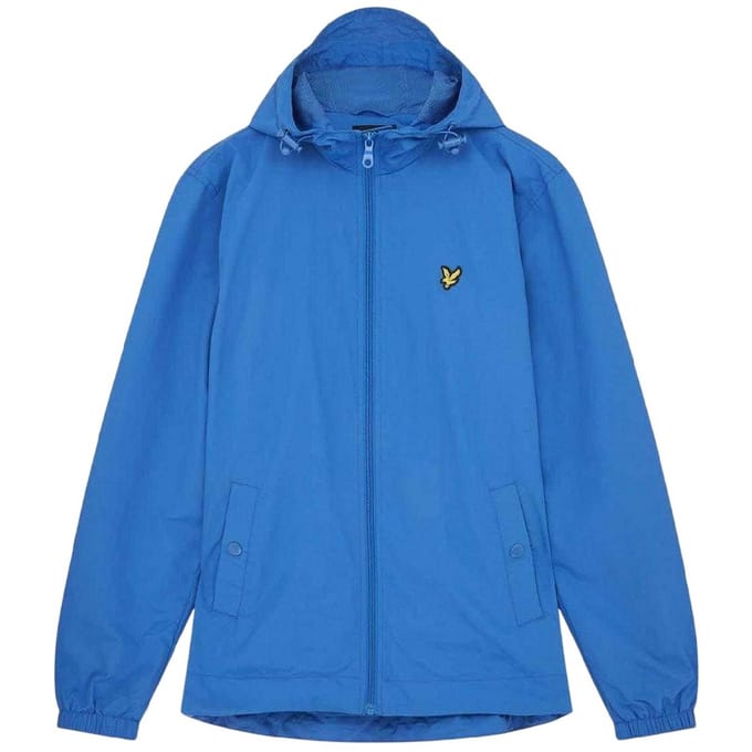 Lyle & Scott Waterdichte jas met capuchon voor heren (Blauw)