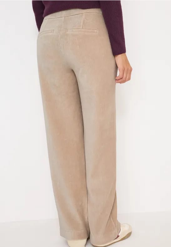 Wide Legs corduroy broek