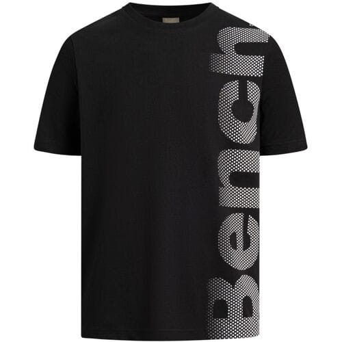BENCH Heren T-shirt (Zwart, M)