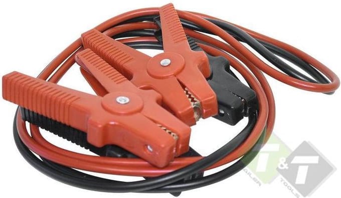 startkabels - accukabels - 400 ampère - 2.4 meter - starterkabels - benson