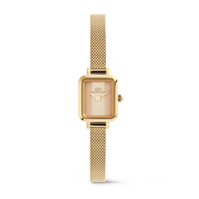 Daniel Wellington DW Watch Quadro Mini Evergold Conwy Gold 15mm