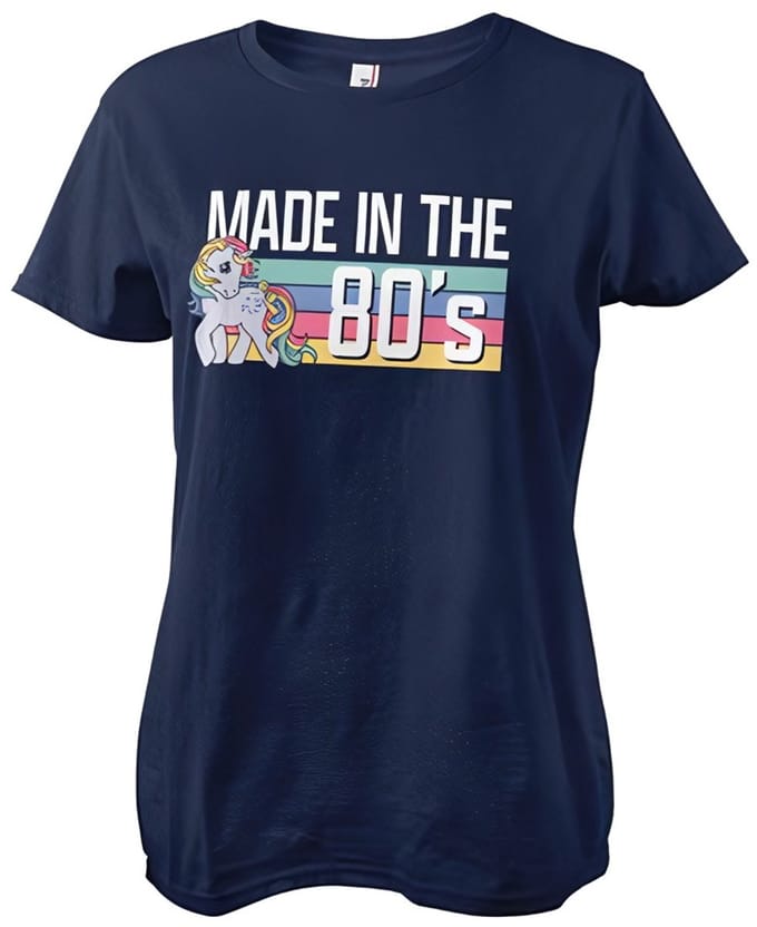 My Little Pony Made in the 80's Dames T-shirt - marineblauw - L