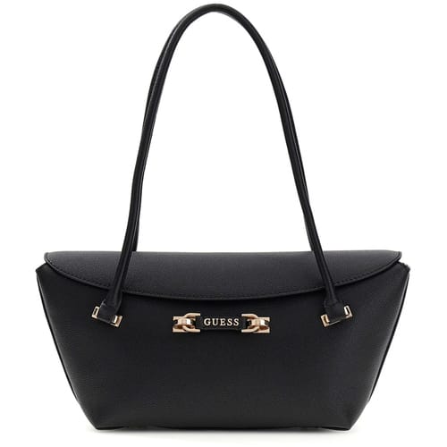 GUESS schoudertas Sophia Shoulder Satchel Black zwart