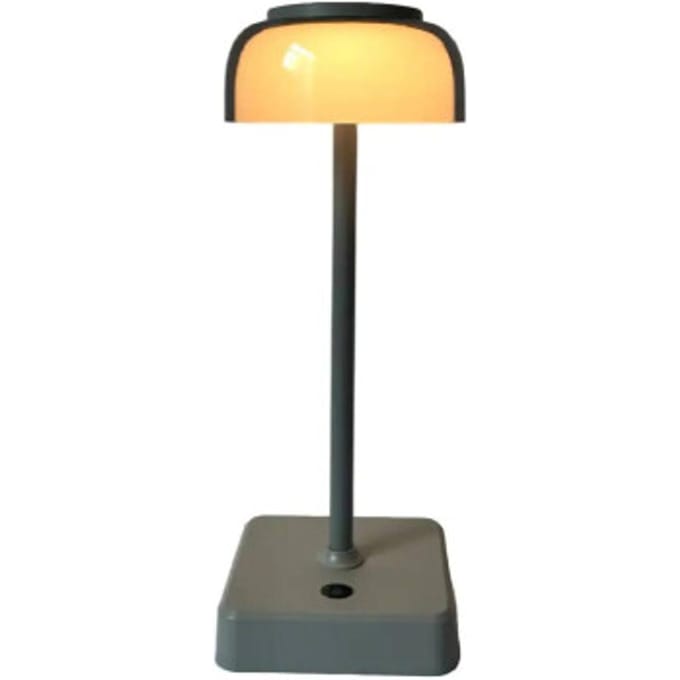 PTMD - LED Lamp Rhone - Taupe - 12x12x31cm