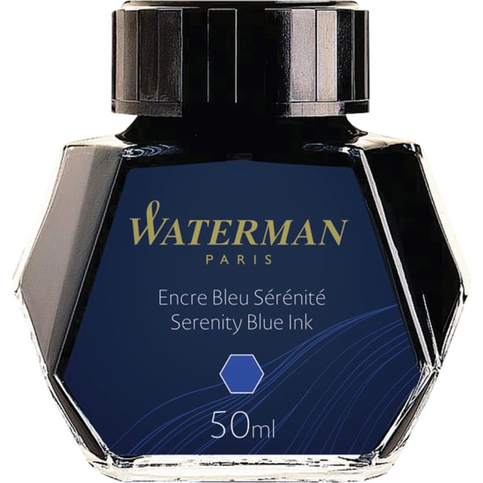 Waterman Inkt bottle Serenity Blauw (former: FloridaBlue)