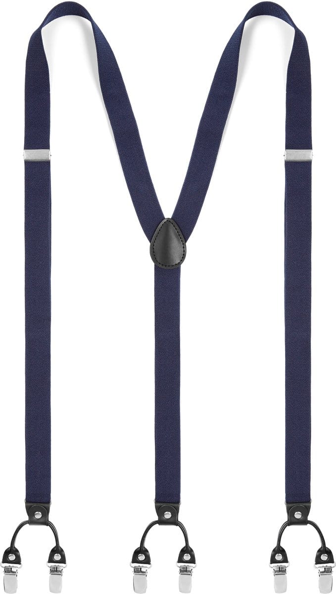 XL Smalle Diepblauwe Clipbretels