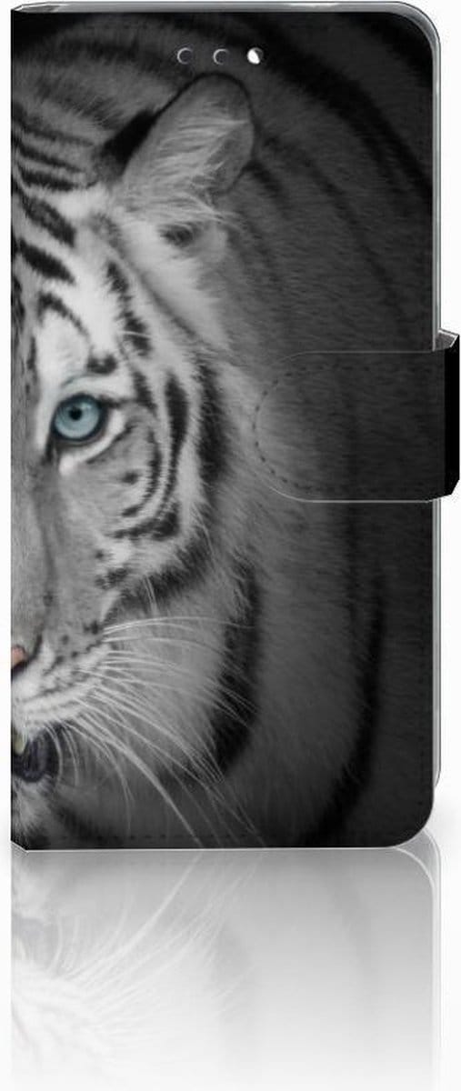 Nokia 3.1 (2018) Telefoonhoesje met Pasjes Tijger