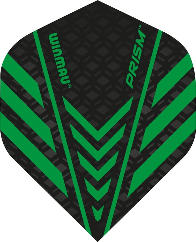 Winmau Prism 1.0 Black & Green