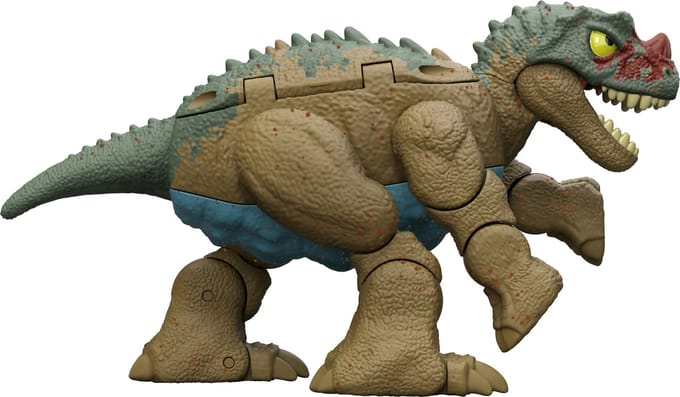 Jurassic World FIERCE CHANGERS DOUBLE DANGER Ceratosaurus & Ankylosaurus 'Bumpy'
