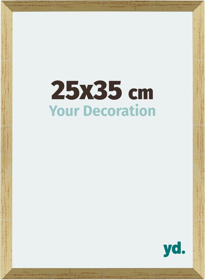 Your Decoration - Fotolijst 25x35 cm - MDF - Goud Glans - Mura