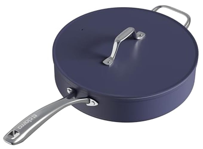 28cm Koekenpan met Deksel - Geschikt voor Inductie en Oven