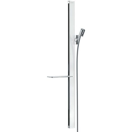 Hansgrohe Unica'E - Glijstang 90 cm, met doucheslang, wit/chroom 27640400