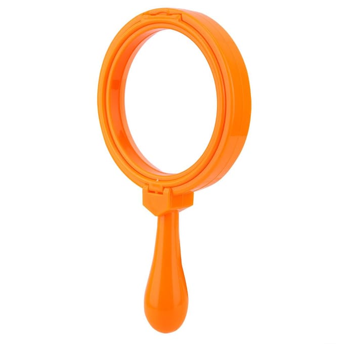 90mm Handheld Kinderen 3X Vergrootglas Vergrootglas met Standaard Educatief Speelgoed voor Kinderen