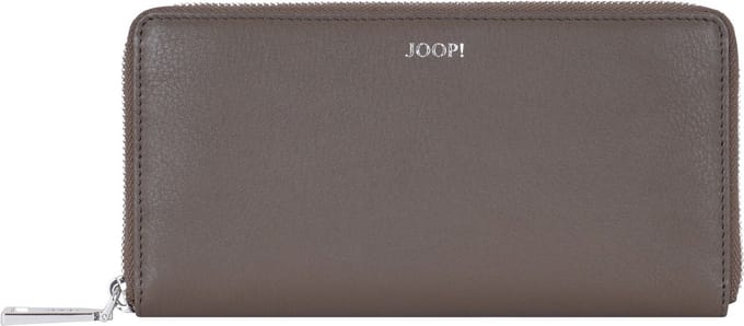 JOOP! Leren Portemonnee Sofisticato 1.0 Melete Purse Morel Taupe