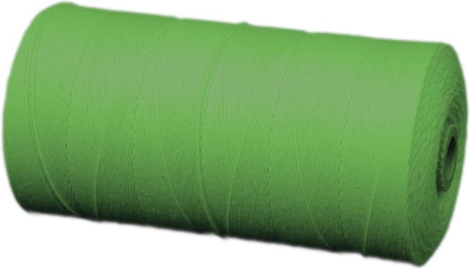 Katoenkoord - Groen - Touw - spoel 100gr - 260 mtr - dikte 1,0 mm (Nr.9)