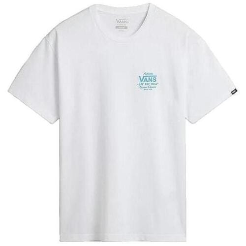 T-shirt Korte Mouw Vans T-shirt Holder St Classic blanc