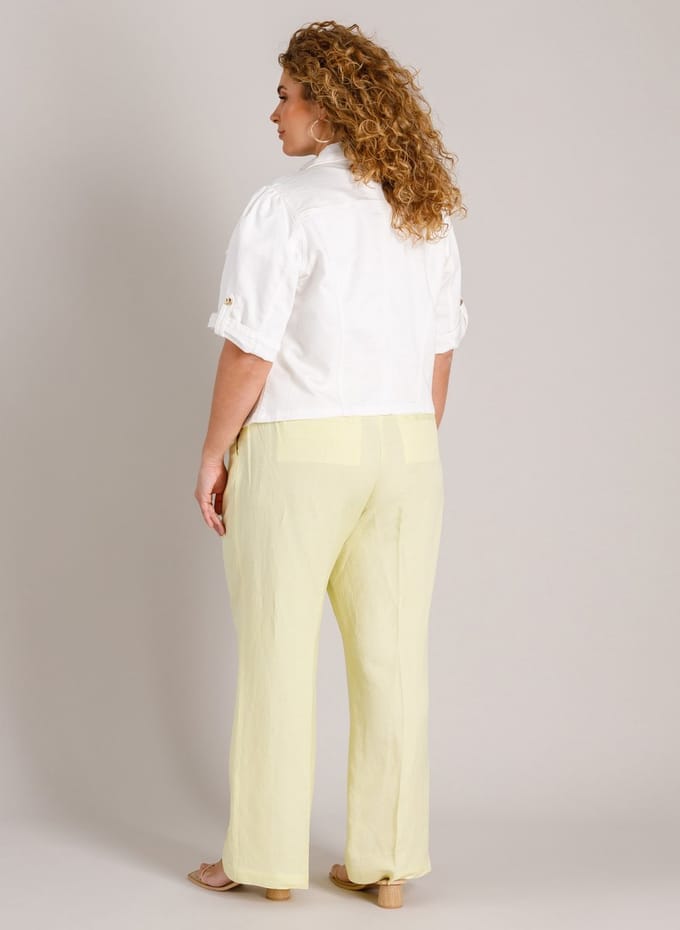 YEST CURVE Wijnanda Essential Cover ups - Off White - maat 1(48)