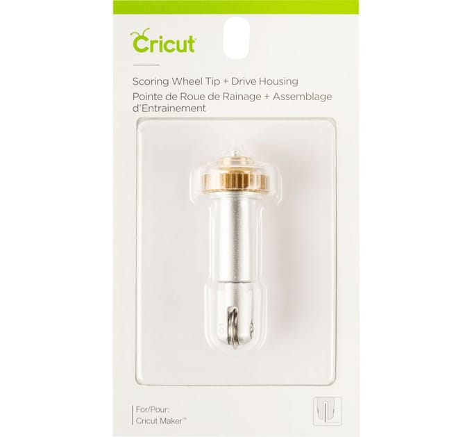 Cricut werktuig "Quickswap Tool - Scoring Wheel Tip", scoring tip  - met mesbehuizing/houder