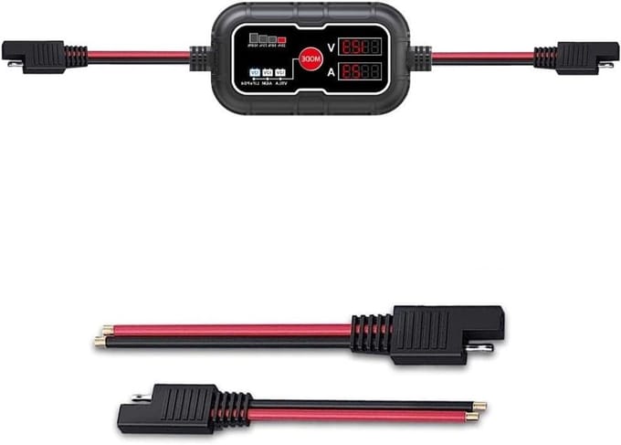Zonne Laadregelaar - MPPT Controller - Batterij Opladen - Intelligent 3-Stage Laden - 15 x 10 x 2 cm - Zwart