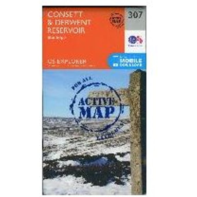 Consett And Derwent Reservoir - Ordnance Survey