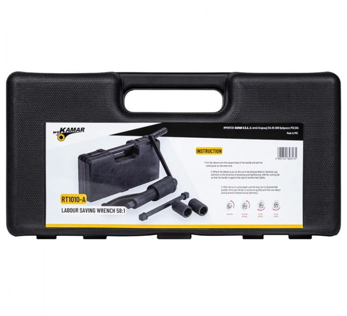 Vrachtwagen Moersleutel – Ratel met 1:58 vertraging – 32 en 33mm