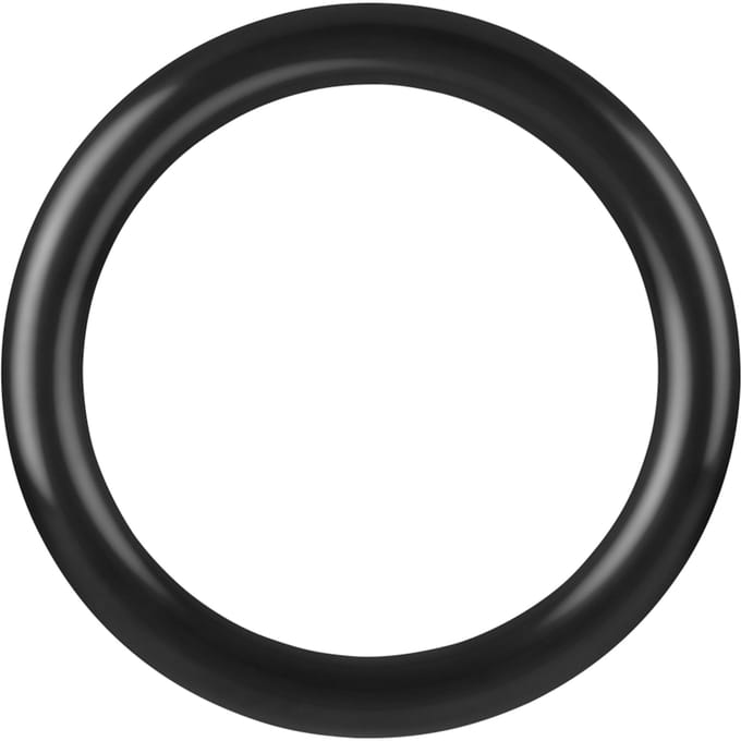 Rimba - Rubberen Cockring - Hoogte 8 mm - Verschillende Diameters 55 mm