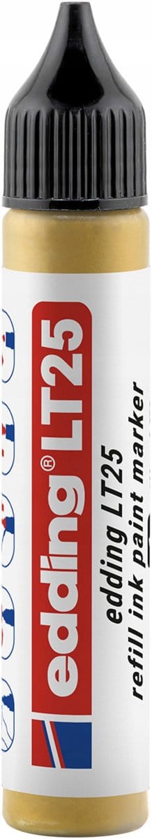 Edding EcoLine LT-25 Olie Marker Navulinkt Goud 25ml