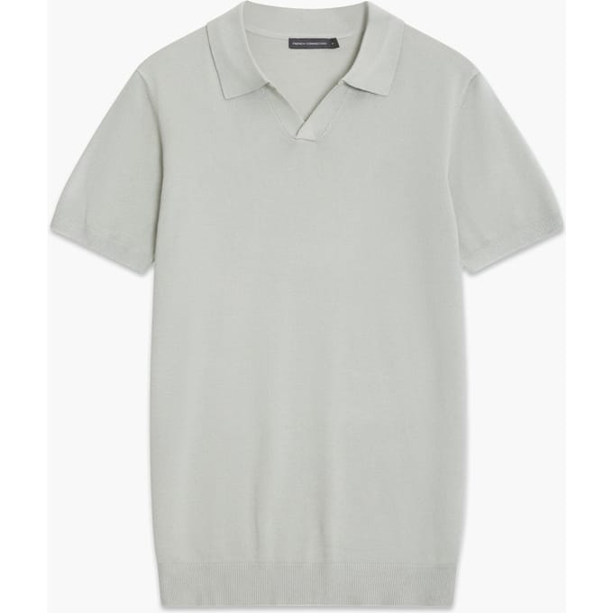 French Connection Polo Trophy S/s Lux Sage Größe: L | Poloshirts Outlet | Herren | Grün