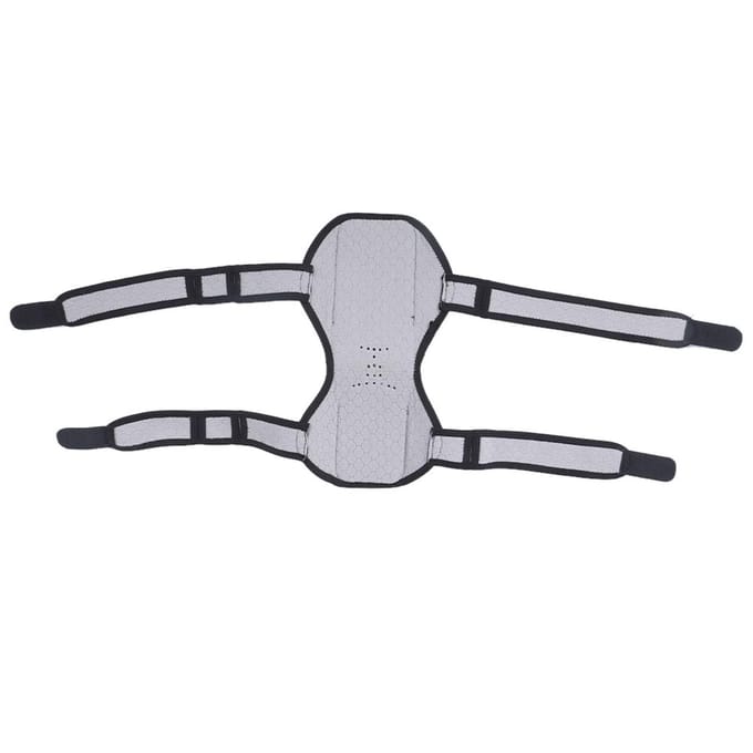 1 stuks Patella Boosters Veerlift Knieondersteuningsbrace voor Bergbeklimmen Squat zwart