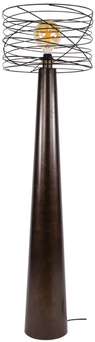 AnLi Style Vloerlamp Curl 1L Bruin