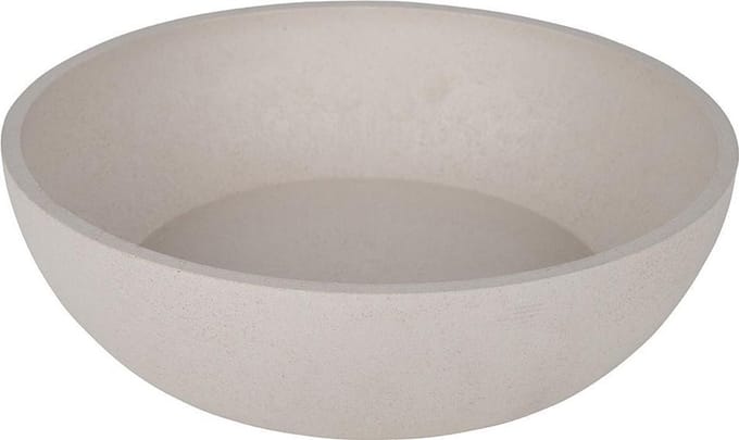 District 70 BAMBOO - Design voerbak voor honden - Beige Ø 21 cm | 1600ml