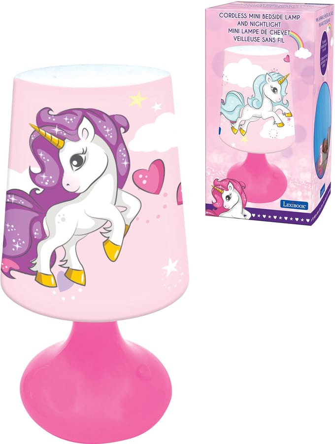 Mini lampe de chevet veilleuse sans fil Licorne