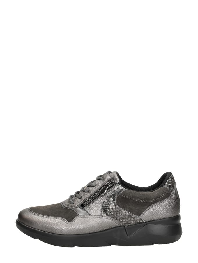 Waldlaufer K-Funky Veterschoenen Laag - zilver - Maat 39