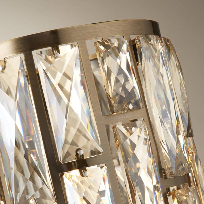Searchlight Klassieke tafellamp Bijou goud - EU6584AB